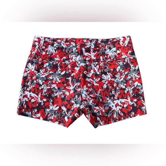 NWOT, Babana Republic, Hampton Fit Shorts, Size 4, Red, White & Black - Picture 8 of 9